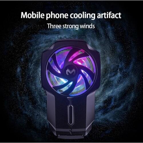Portable FL05 Mobile Phone Radiator Game Cooler System Heat Sink Cooling Fan Silent Fast Cooler For Iphone Xiaomi Huawei Samsung