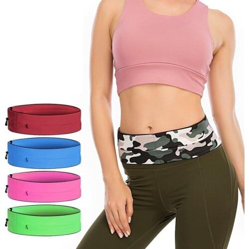 Professional Running Waist Bag Women Men Outdoor Sports Jogging Running Belt Bags Hidden Pouch Gym Yoga Fitness Waist Pack