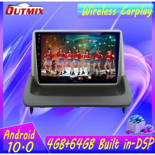 Android 10.0 GPS Navigation Radio Player for VOLVO C30 S40 C70 2006-2012 Video Player Stereo Headuint free Built in Carplay dsp