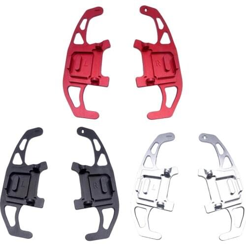 Steering Wheel Shift Paddle Shifter Extension For Golf 7 R-line15-19 Silver