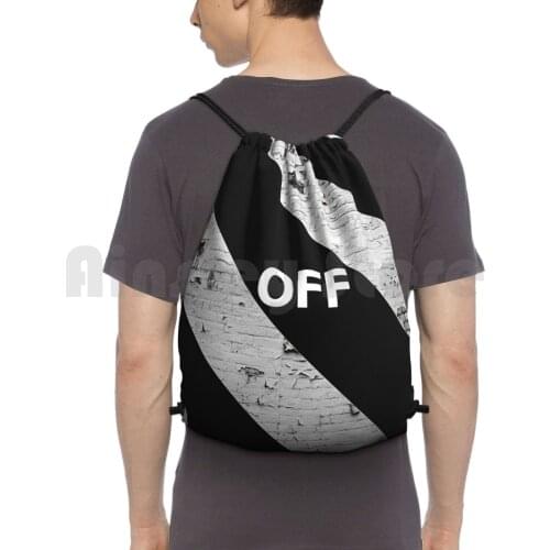 Off Backpack Drawstring Bags Gym Bag Waterproof Off Top Selling Top Stars Gold Popular Graphic Pattern Abstract Geometric