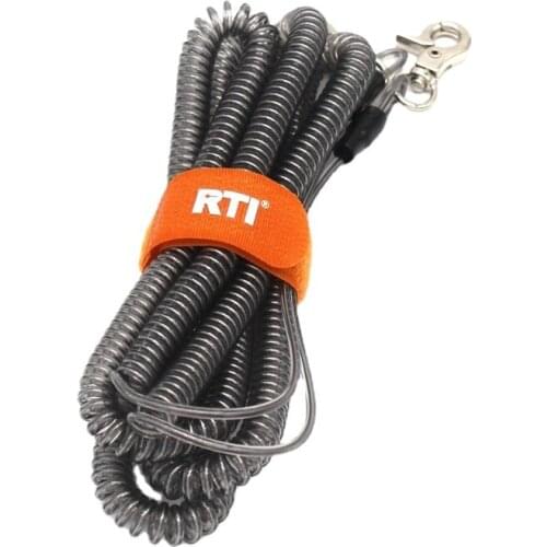 Stainless Steel Wire High-elastic Fishing Missed Rope, Automatic Telescopic Fishing Rod, Safe and Anti-dropping Fishing Rod