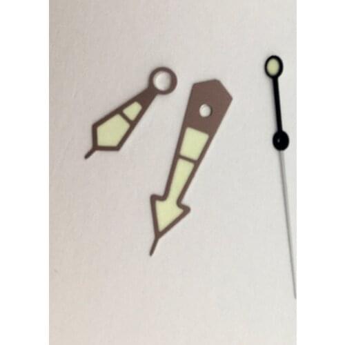 SKX Modified Diving Spare Parts for Japan NH35A NH36A Movement Watch Hand Parts C3 Green Luminous