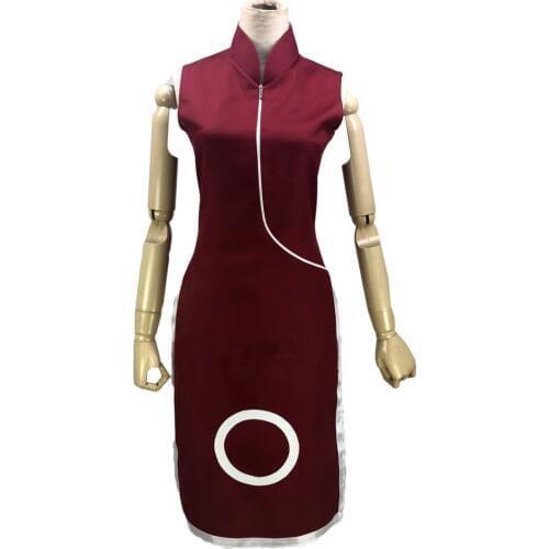 2018 Fashion Anime Naruto Sakura Haruno Cosplay Skirts Costume Dresses High Quality Holloween Party Outfits