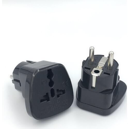 UK AU US To EU KR Plug Adapter British American Australian New Zealand Brazil Italy To European Germany Travel Adapter Socket