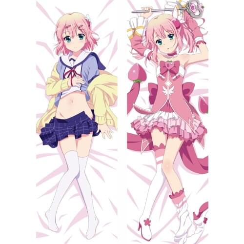 2020-January update Anime The Demon Girl Next Door Yoshida Yuko Chiyoda Momo Dakimakura Pillow case Hugging Body Pillow Cover