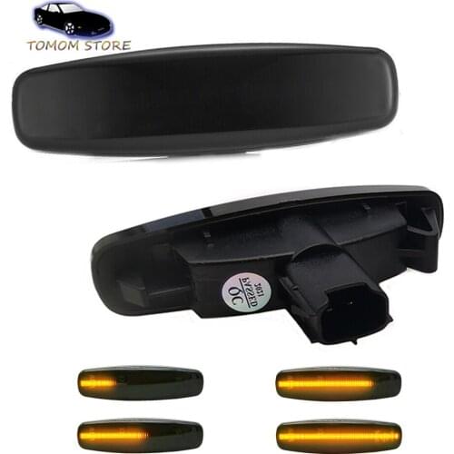 Car Side Marker Lamp Turn Signal Indicator LED Dynamic Amber Light for Nissan Fuga Murano Pathfinder Skyline V36 R52 Y50 GY50