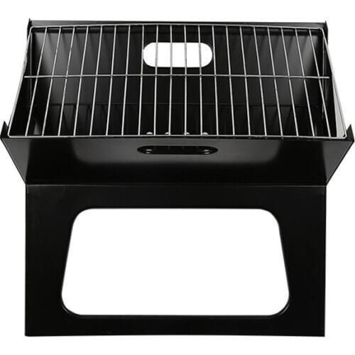 BBQ Grill Portable Barbecue Outdoor Camping Can Use Charcoal Barbecue X-Shaped Foldable