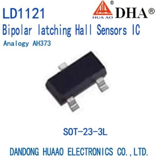 LD1121 AH373 Bipolar latching Hall position sensor ASIC TO-92S SOT23-3L