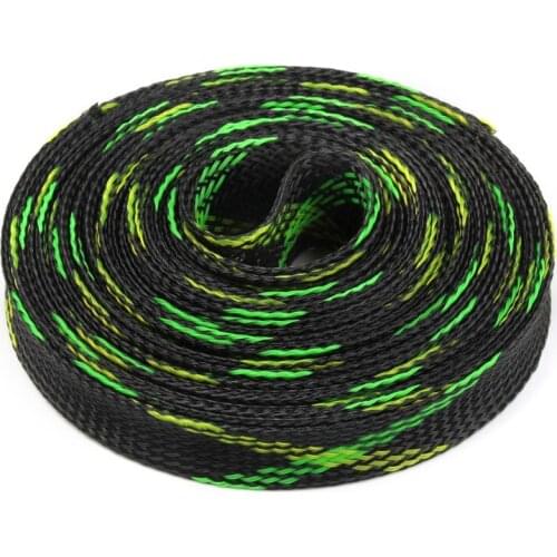 Length 5M 15mm Wire Cable Sleeving High Density Sheathing Insulation Tight PET Nylon Braided Cable Sleeve Wire Protecting