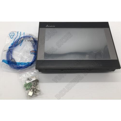 New Delta DOP-110CS 10.1" HMI 1024X600 256MB RAM 10.1Inch TFT LCD 800MHz ARM MCU touch Screen RS232 RS422 RS485 USB Host Client