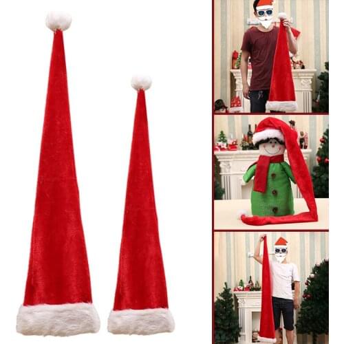 Christmas Hat Cute Party Decoration Super Long Headpiece Costume Hat Accessories For Adults Kids XIN-Shipping