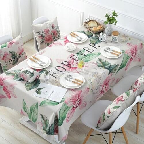 Nordic ins wind net red pastoral tablecloth tablecloth tea table cloth cover towel