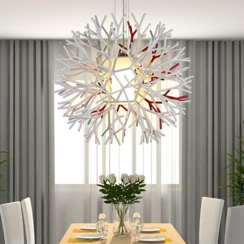 Modern brief unique design coral acrylic pendant light dinner lights living room lights cafe lights free shipping