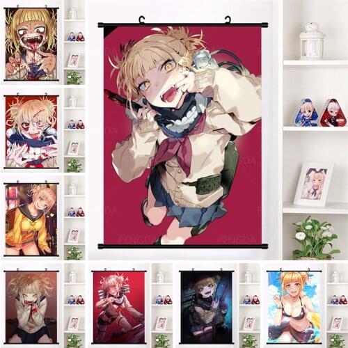 Modern Poster Cartoon Anime Canvas Painting Plastic Scrolls Picture Home Bedroom Wall Art Decoration Characters Hanging Prints