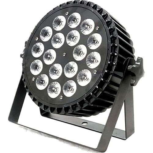 Led 18x12w RGBW 4in1 Stage Light 18x18W RGBWAUV 6in1 Par Led Wash LED Flat Par Lights DJ Lighting for Party KTV Disco DJ Lamp