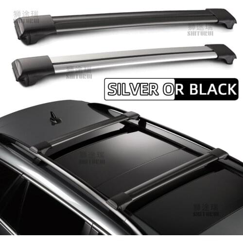 2Pcs Universal Anti-theft Lock Kayak Surfboard Roof Rack Cross Bars Universal For Toyota ford NISSAN SSANGYONG KIA