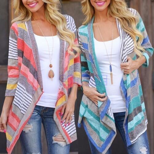 Women Clothing Long Sleeve Knitted Tops Polo Shirts Loose Boho Outwear Tops polo shirt women polos mujer manga larga