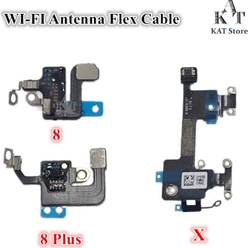 10Pcs Wifi Flex For iPhone 7 Plus Wifi Flex WI-FI Antenna Signal connector Flex Cable For iPhone X 8 Plus XR XS Max Replacement