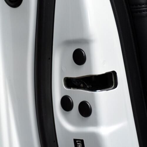 12PCS Door Lock Screw Protector Cover For Ford Focus Fusion Escort Kuga Ecosport Fiesta Falcon EDGE/Explorer/EXPEDITION/EVOS