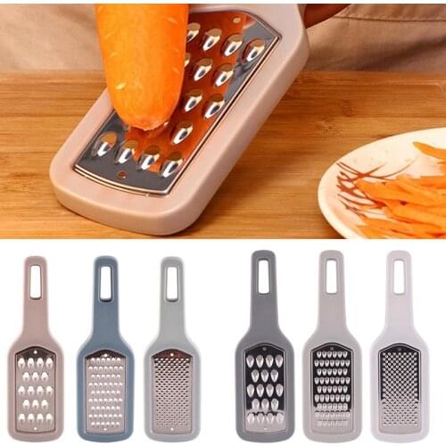3PCS Kitchen Cheese Grater Stainless Steel Vegetable Slicer Hand Grater Citrus Zester Multi-Purpose Fruits Vegetables Tool