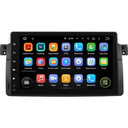 9" Android 9.0 PX6 Car Multimedia Player For BMW E46 M3 1998-2005 Radio 6 Core Car Stereo Audio Navigation Without DVD DSP GPS