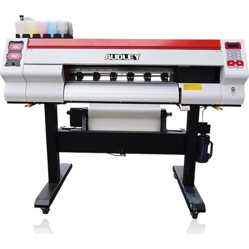 Audley 2 Heads CMYK+White Heat Transfer Printing Machine My Color DTF Printer