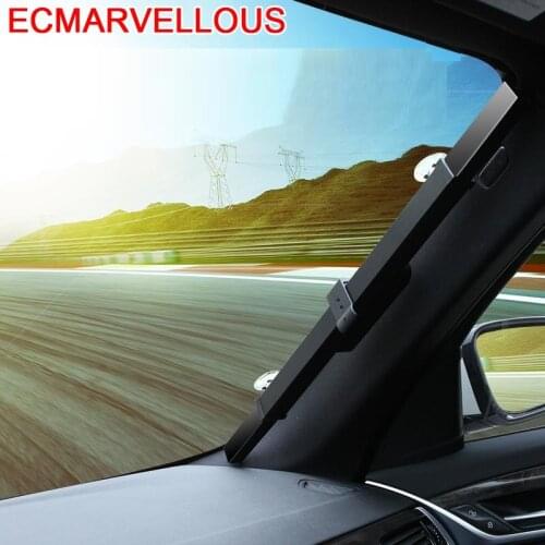 Oto Aksesuar Winter Auto Parasol Parabrisas Delantero Car Accessories Accesorios Coche Interior Retractable Windshield Sunshade