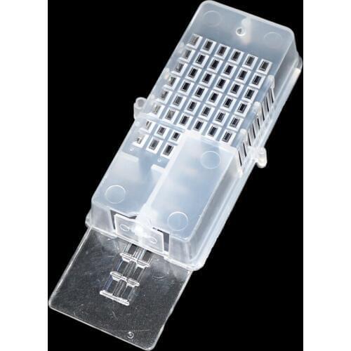 White transparent Bee Queen cage Beekeeper Transfer bee box Beekeeping Rearing Bee prevents escape box 4 Pcs