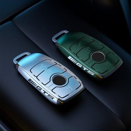 New Car Key Case Cover Car Luxury Key Bag Fashion Car Key Accessories for Mercedes-Benz S-Class E-Class C-Class A-Class GLC260L