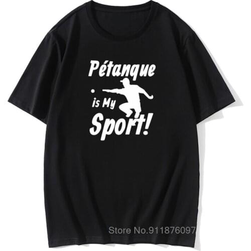 Petanque Boule Birthday Funny Unisex Graphic Fashion New Cotton Short Sleeve T Shirts O-Neck Harajuku My Sports T-shirt