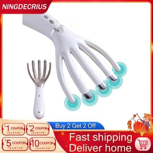 Electric Head Massager, 4 Modes, Relaxing, Headache, Anti-Stress, for Head, Neck, Back, Heating, Vibration, Relieve Pressure