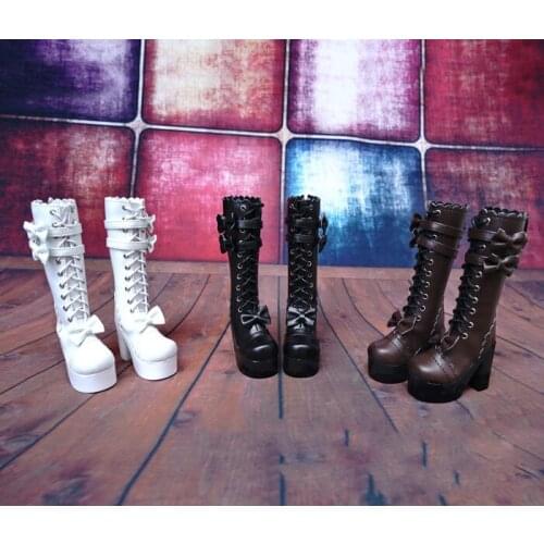 1/4 1/3 scale BJD High heel leather shoes boots for BJD MSD SD13 doll accessories,Not included doll and other accessories A0568
