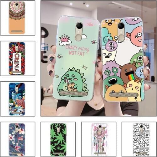 Cartoon Soft Phone Case For ZTE Blade A602 Fashion Design Silicone New Arrival For Girls TPU