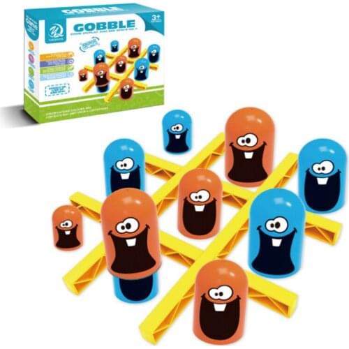 Skill Building Educational Toy Indoor Gobblet Gobblers Board Game Toy For Kids Educational Toy Indoor Board Game Toy For Kids