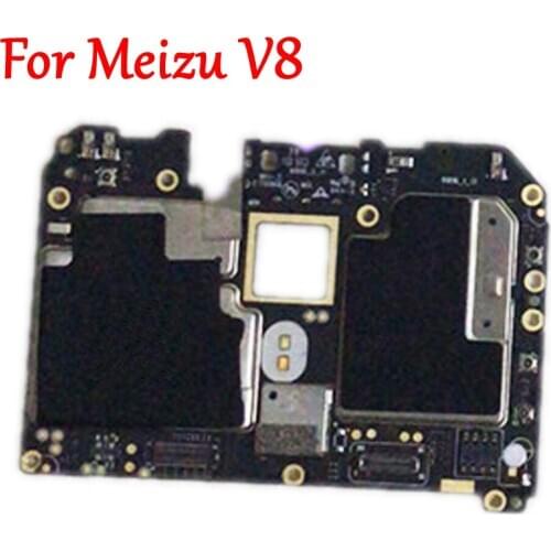 Tested Full Work Unlock Mobile Electronic Panel Motherboard Circuits Flex Cable For Meizu V8 32GB MB Plate