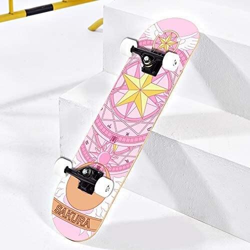 Skateboard 31 Inch Pro Skateboard 7 Layer Canadian Maple Aluminum Alloy Bracket Skateboard Deck Boy Girl Beginner Skateboards