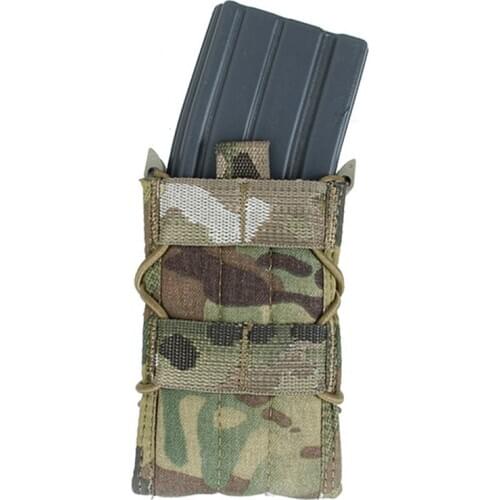 TMC Tactical Assault Single Mag Pouch Multicam/MTP/CB/RG with MOLLE Clip Storage of Tactical Military Equipment TMC3359