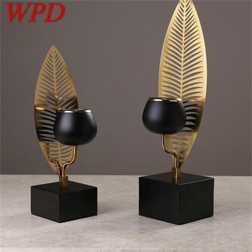 WPD Candle Table Light Contemporary Retro Decoration Desk Lamp For Home Dinning Room