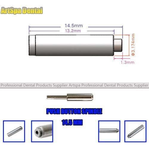 5pcs 14.5mm Dental Push Button Spindle for Dental High Speed Cartridge Rotor