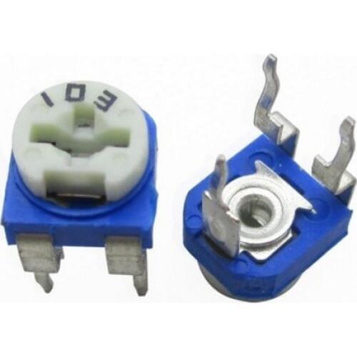 500pcs Trimmer Potentiometer RM065 RM-065 500K ohm 504 500K Trimmer Resistors Variable adjustable Resistor