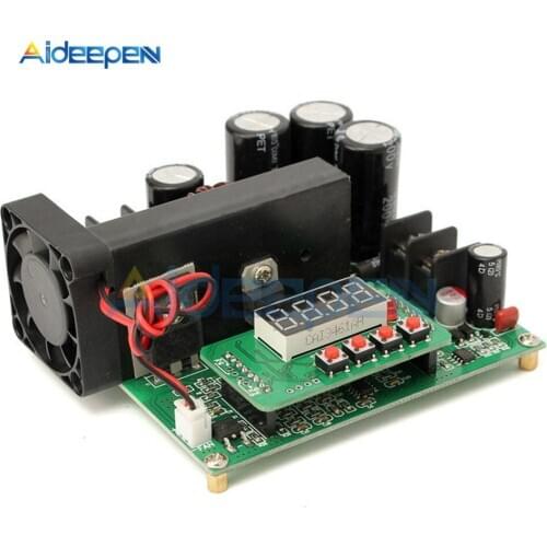 BST900W DC-DC 8-60V to 10-120V DC Converter High Precise LED Control Boost Converter DIY Voltage Transformer Module Regulator