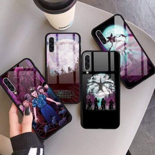 Stranger Things Phone Case Tempered glass For Samsung S6 S7 edge S8 S9 plus A7 2018