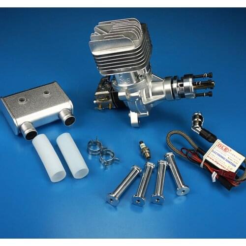 DLE55RA model airplane gasoline engine 55CC engine 5.5HP/8500rpm 4.8V-8.4V