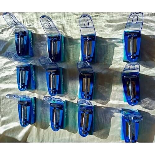 Wholesale -12 boxes sale Stainless Steel Double Edge Shaving Razor,Packaging Size -----Bulk Deals