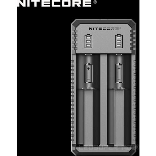 Dual-slot NITECORE UI2 Portable USB Charger for Li-ion / IMR Batteries