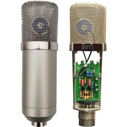 DIY Professional 25mm Capsules Musician Audio Studio Mic Sound Recording Music Record Condenser Microphone
