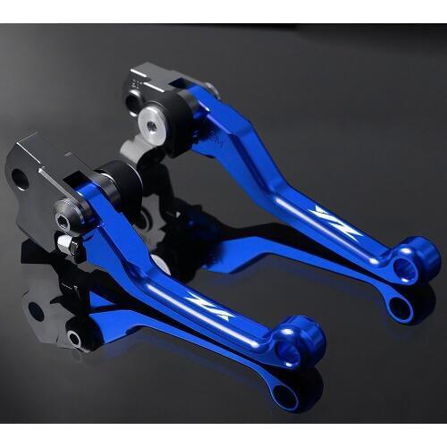 For YAMAHA YZ80 YZ85 YZ125 YZ250 YZ250F YZ426F YZ450F YZ250X YZ250FX YZ450FX Motorcycle Pivot Brake Clutch Levers Dirt Bike Blue