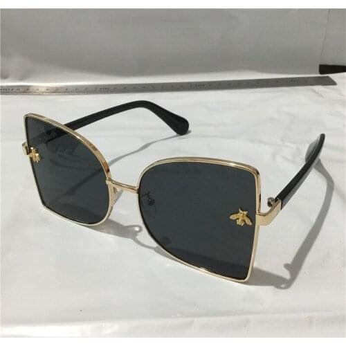 KAPELUS Brand sunglasses Hip-Hop Glasses Beautiful Cat eye sunglasses Metallic white pearl inlaid glasses Woman sunglasses 9140