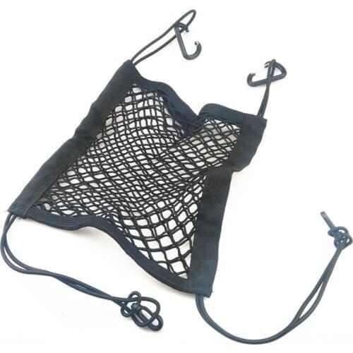 Car seat storage bag elastic mesh storage mesh bag for Skoda Octavia Fabia Rapid Superb Yeti Roomster